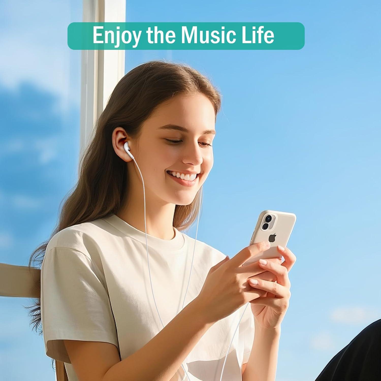 Auriculares USB C NC-R06 Dongguan - Micrófono y Control Volumen