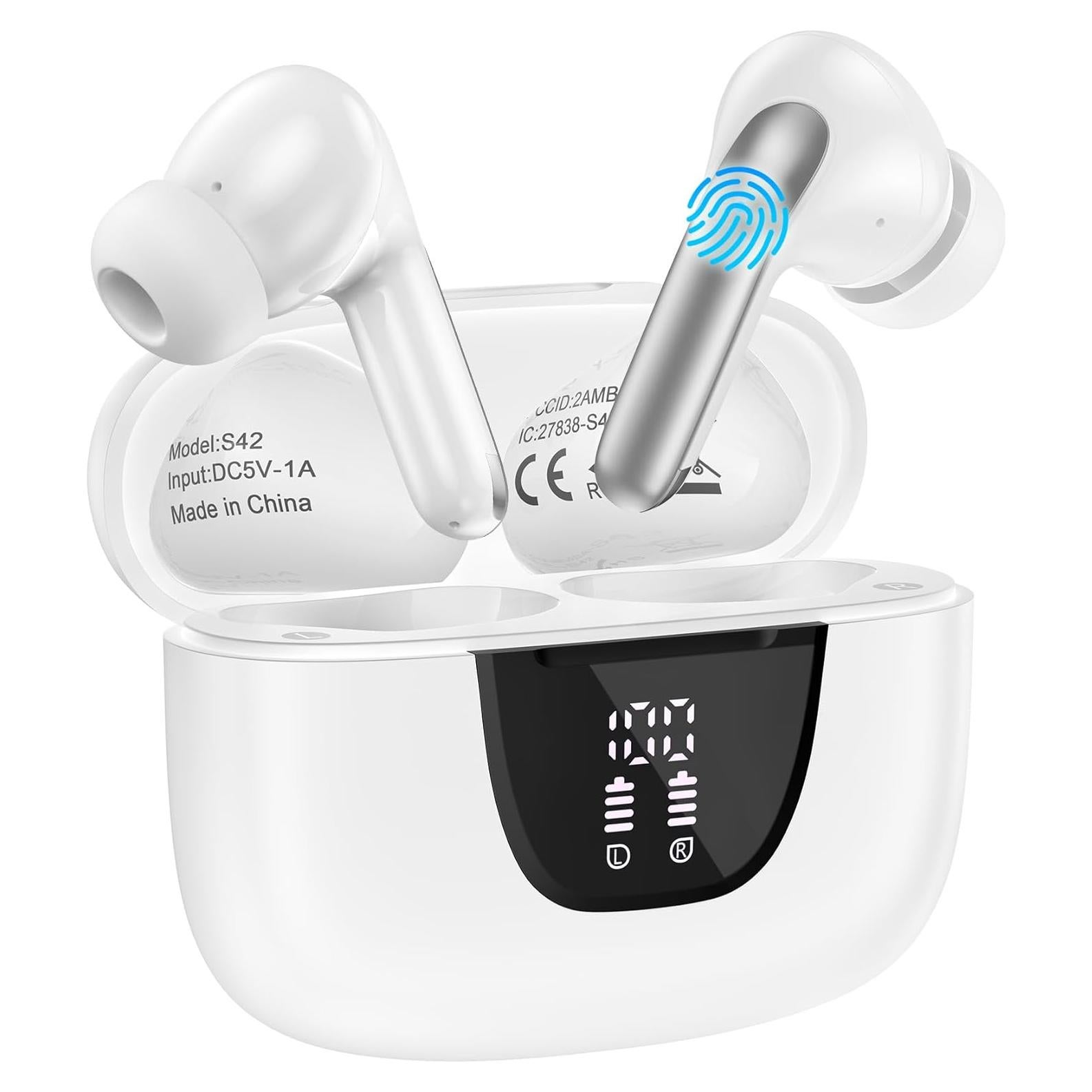 Auriculares Inalámbricos AILKIN Bluetooth 5.3 con Micrófono