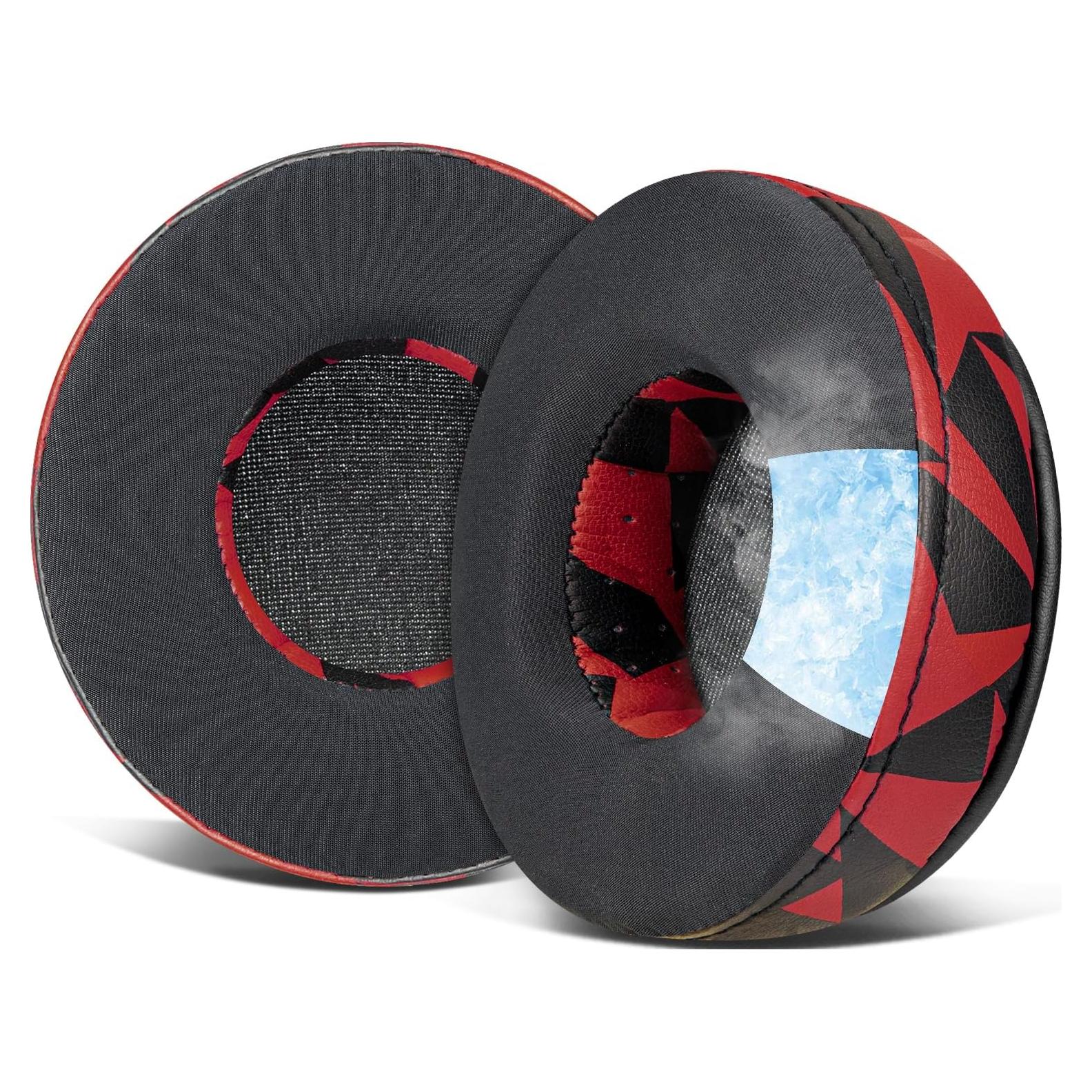 Almohadillas de Gel Refrigerante SOULWIT para Auriculares Hesh 2 - Tormenta Roja
