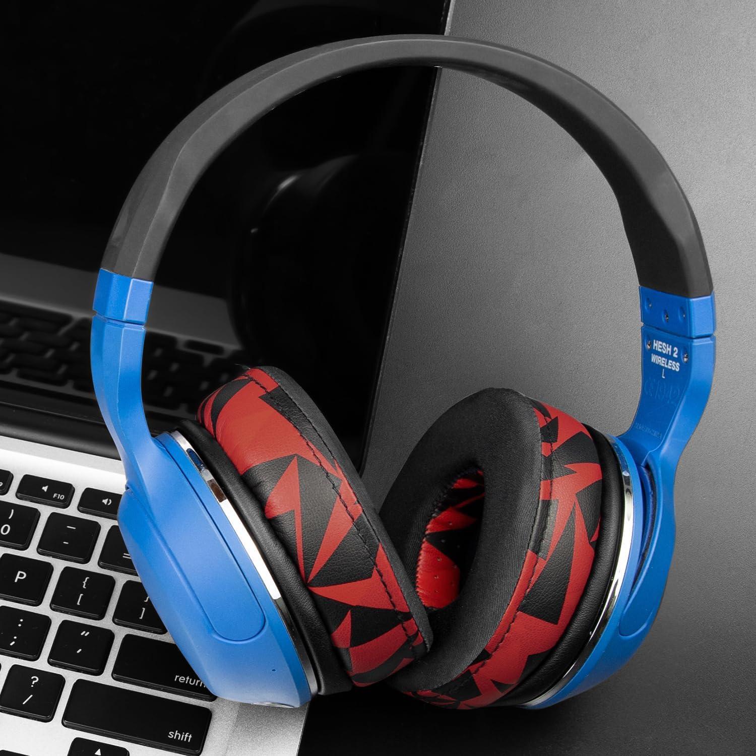 Almohadillas de Gel Refrigerante SOULWIT para Auriculares Hesh 2 - Tormenta Roja