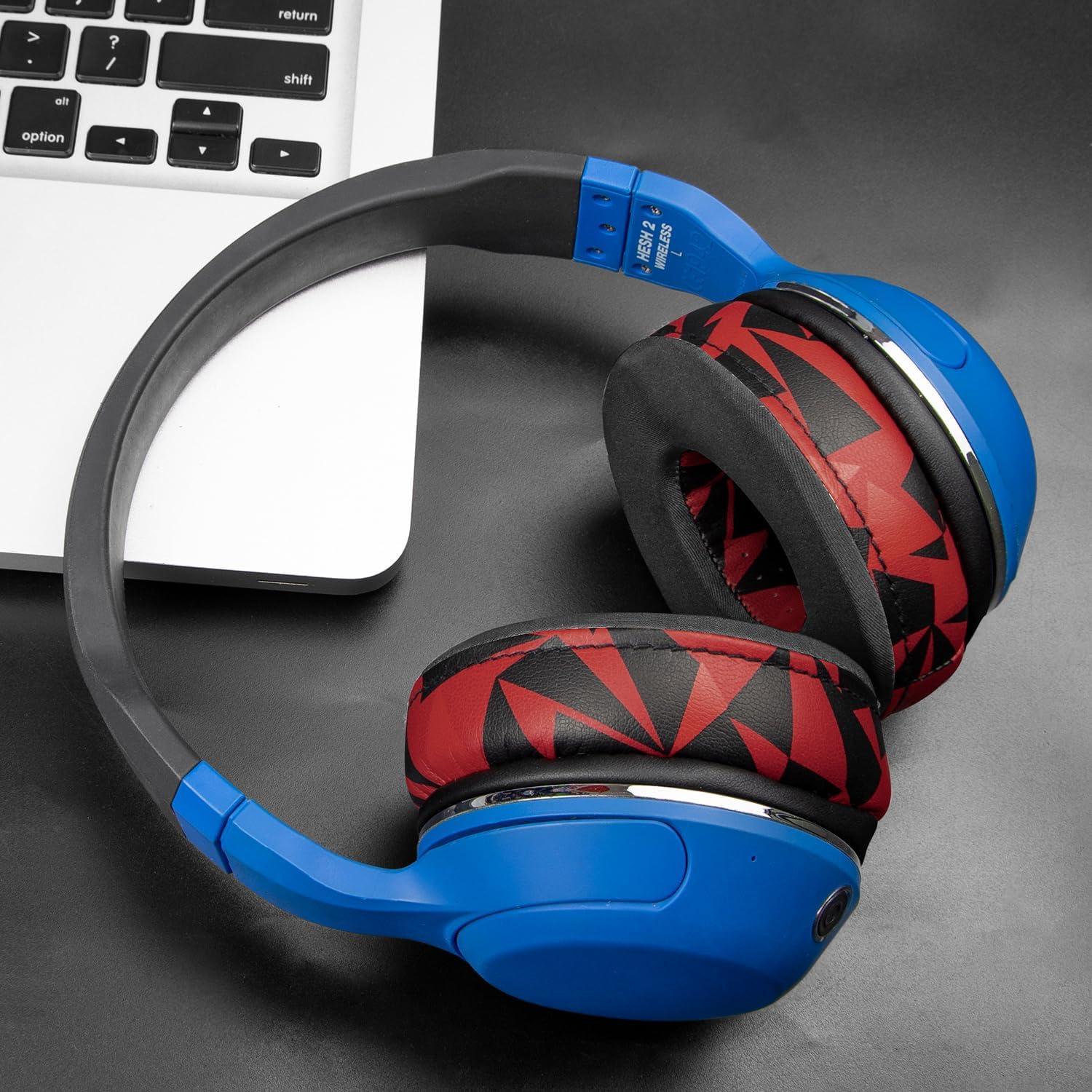 Almohadillas de Gel Refrigerante SOULWIT para Auriculares Hesh 2 - Tormenta Roja