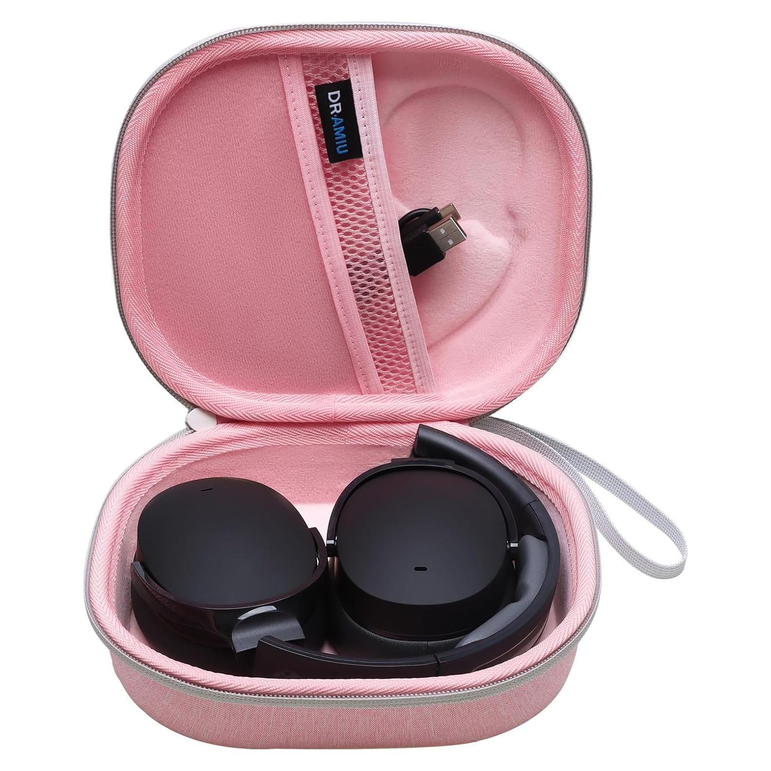 Funda Dura Rosa para Auriculares Skullcandy Crusher por DR·AMIU
