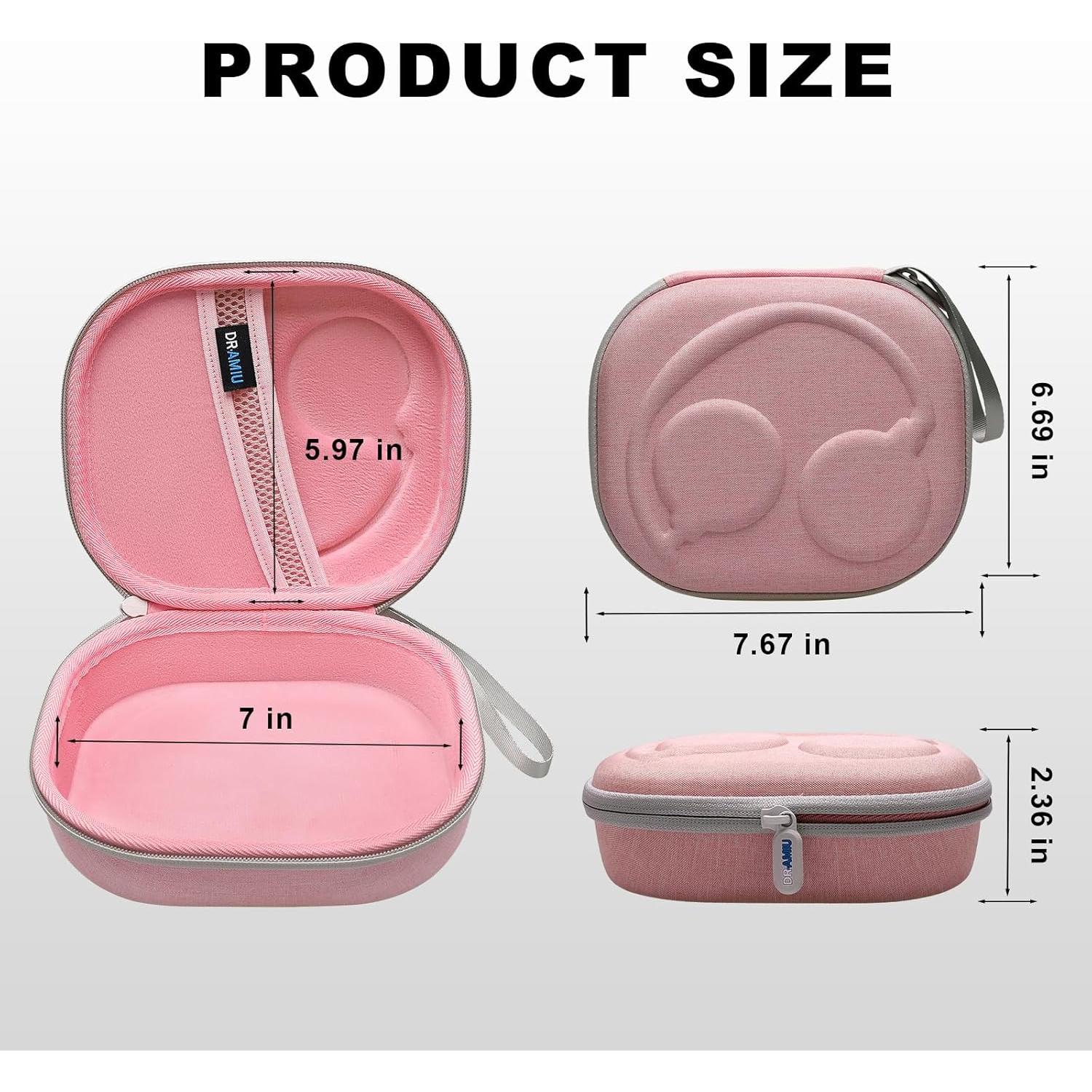 Funda Dura Rosa para Auriculares Skullcandy Crusher por DR·AMIU