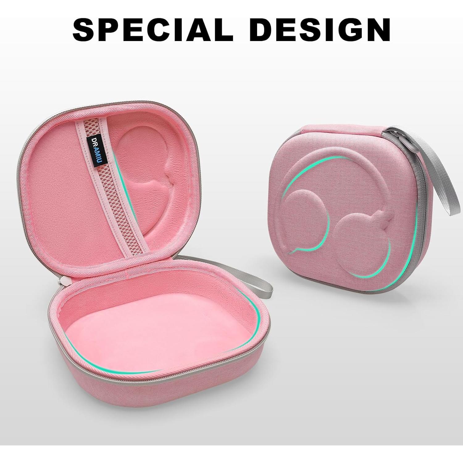 Funda Dura Rosa para Auriculares Skullcandy Crusher por DR·AMIU