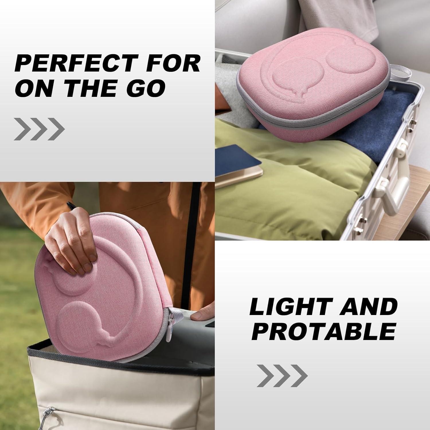 Funda Dura Rosa para Auriculares Skullcandy Crusher por DR·AMIU