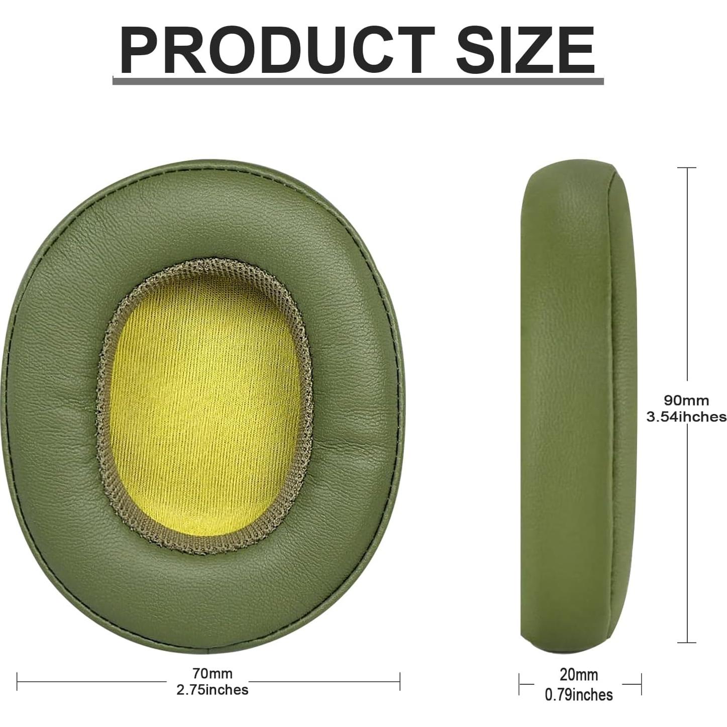 Almohadillas de Reemplazo UOWGA para Skullcandy Crusher ANC - Negro