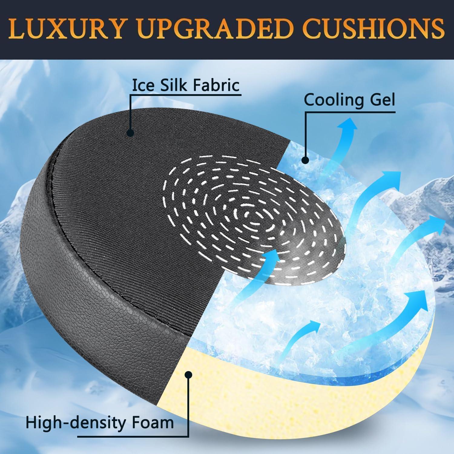 Almohadillas de Gel Refrigerante SOULWIT para Jabra Evolve2 75