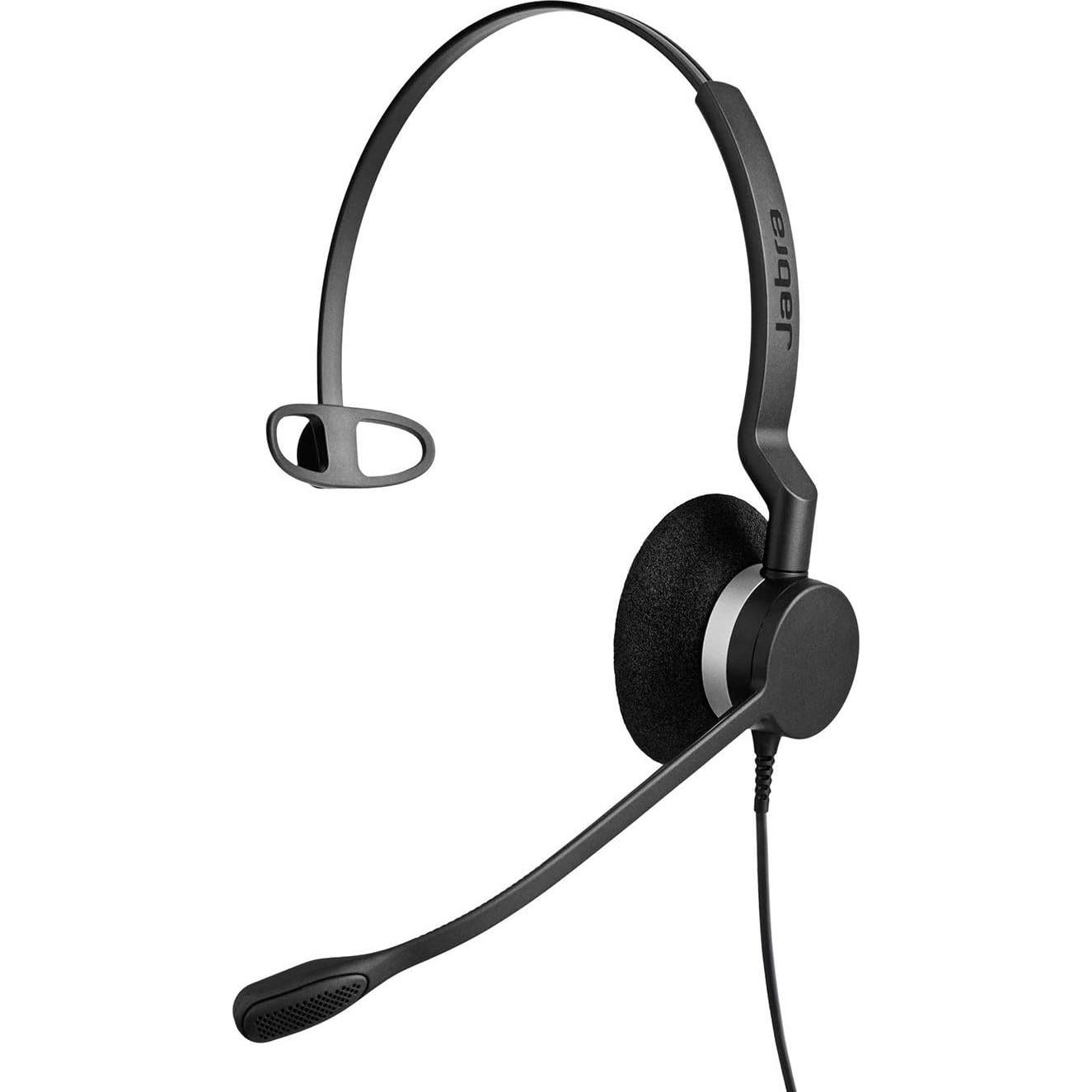 Auricular Jabra BIZ 2300 USB UC Mono con Cancelación de Ruido