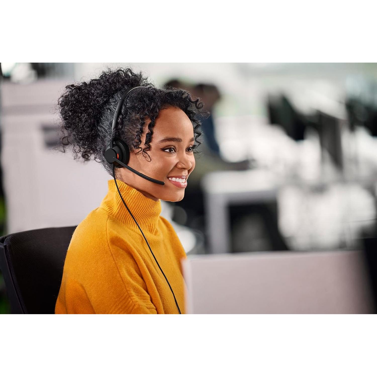 Auricular Estéreo Jabra Engage 50 II con Cable USB-C y Cancelación de Ruido