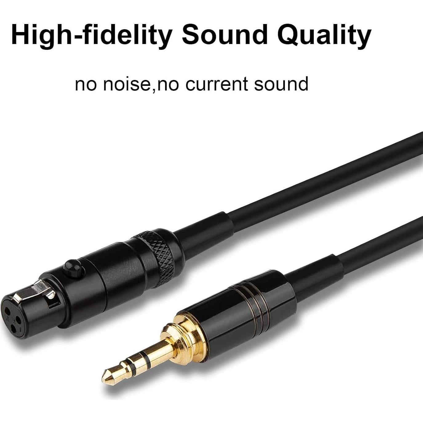 Cable de audio Toxaoii 1.4m-4.1m para Beyerdynamic y AKG