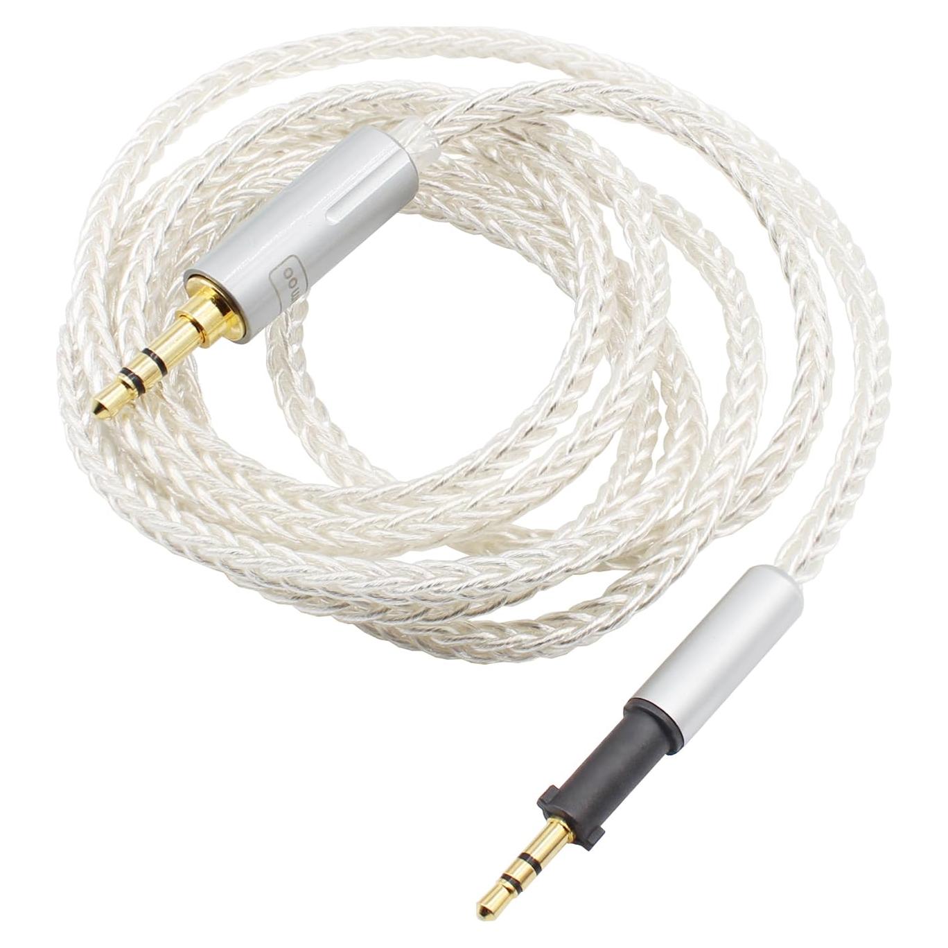 Cable de Reemplazo Trenzado Youkamoo 1.2m para Auriculares AKG