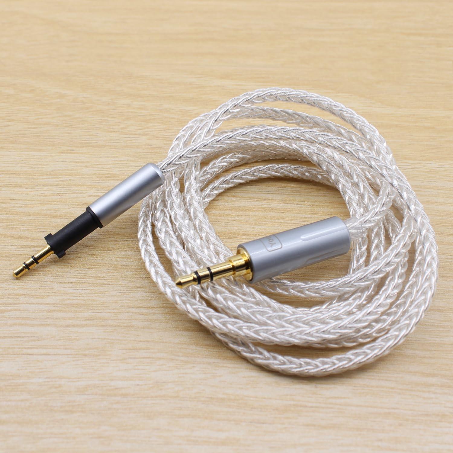 Cable de Reemplazo Trenzado Youkamoo 1.2m para Auriculares AKG