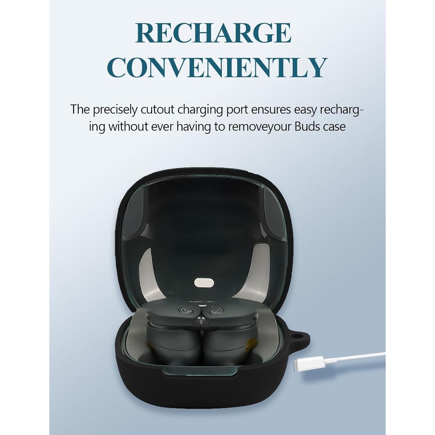 Funda de Silicona para Auriculares Audio-Technica ATH-CKS50TW2