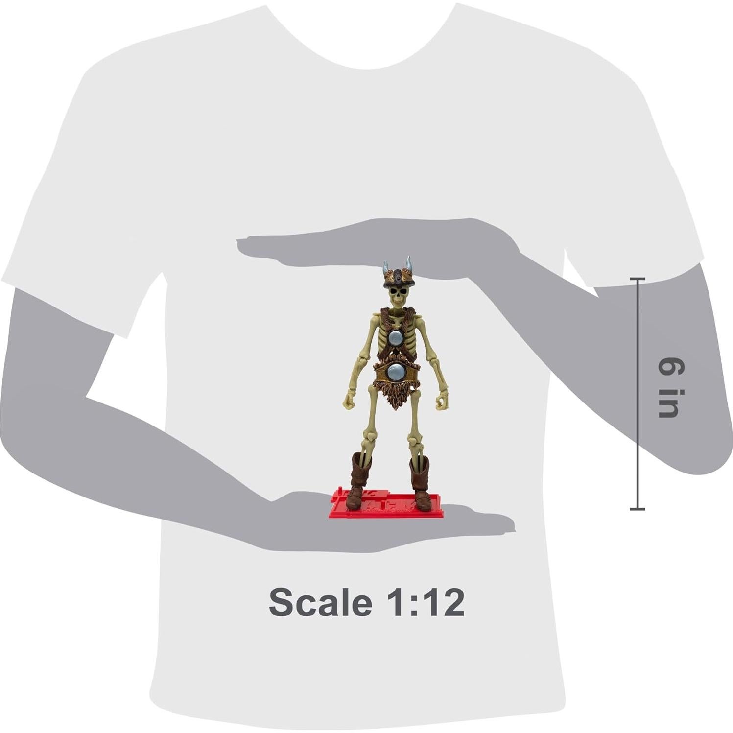 Figura de Acción Boss Fight Studio Esqueleto Bárbaro 1:12