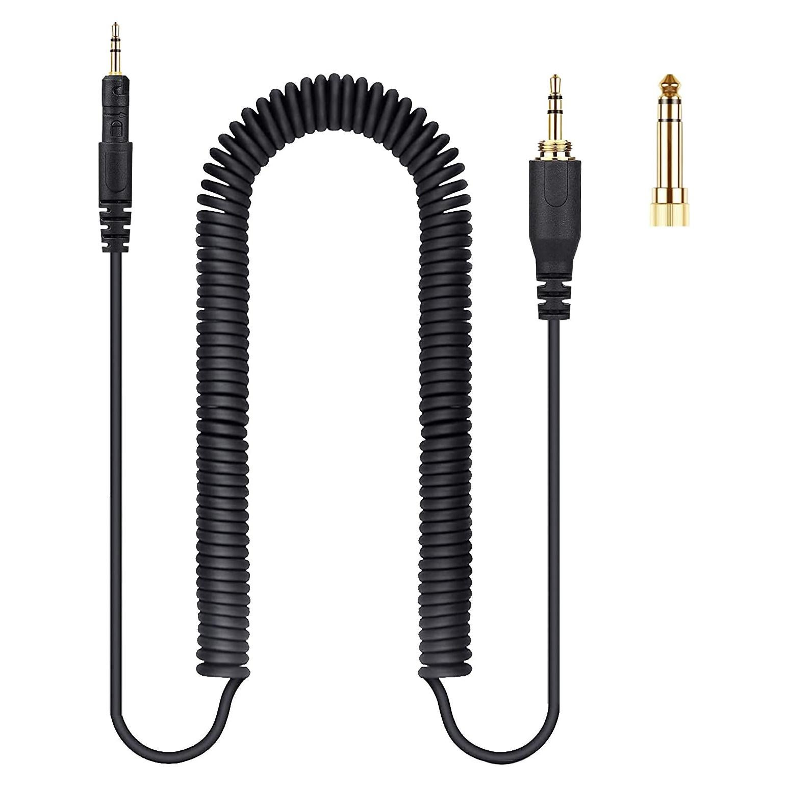 Cable de Audio Enrollado FAAEAL 4.5m para Auriculares Audio-Technica