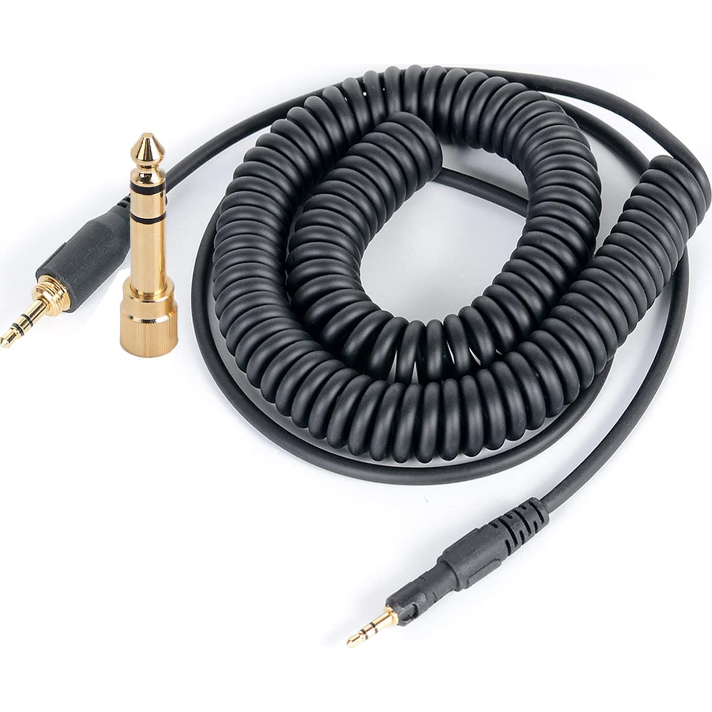 Cable de Audio Enrollado FAAEAL 4.5m para Auriculares Audio-Technica