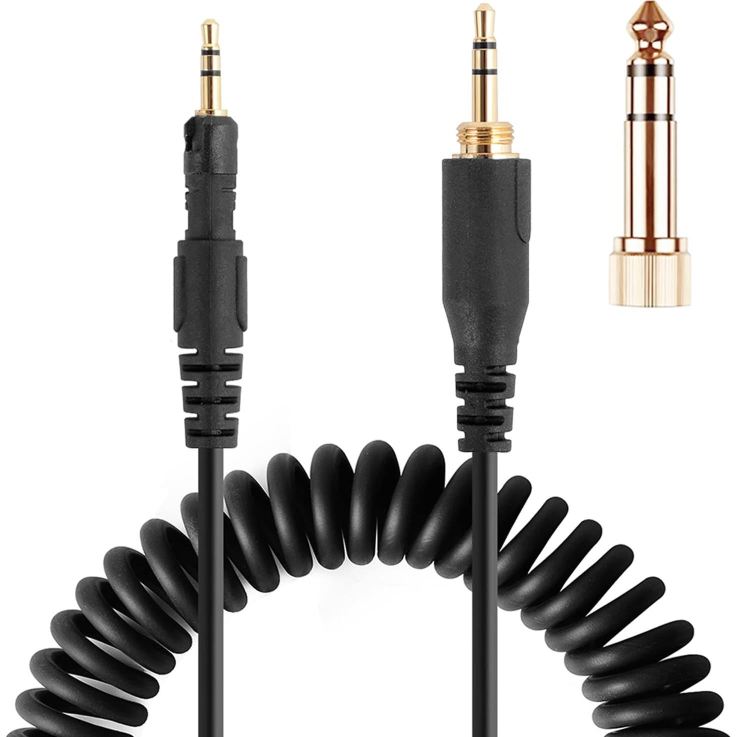 Cable de Audio Enrollado FAAEAL 4.5m para Auriculares Audio-Technica