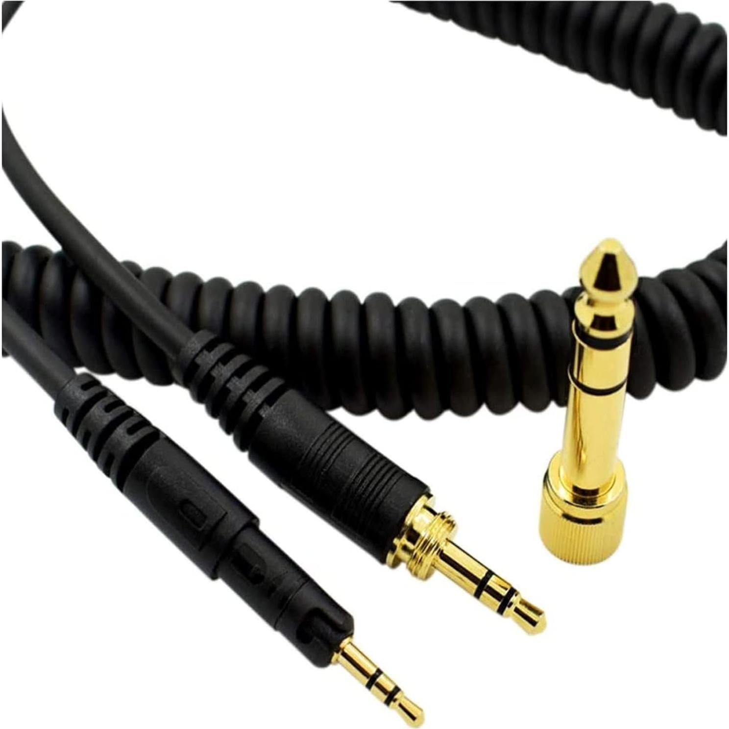 Cable de Reemplazo Espiral 1.2m-3m Audio-Technica ATH-M50x