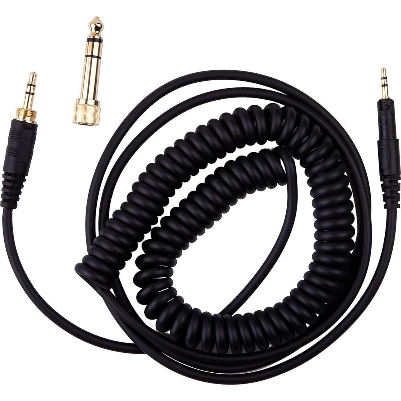 Cable de Reemplazo Espiral 1.2m-3m Audio-Technica ATH-M50x