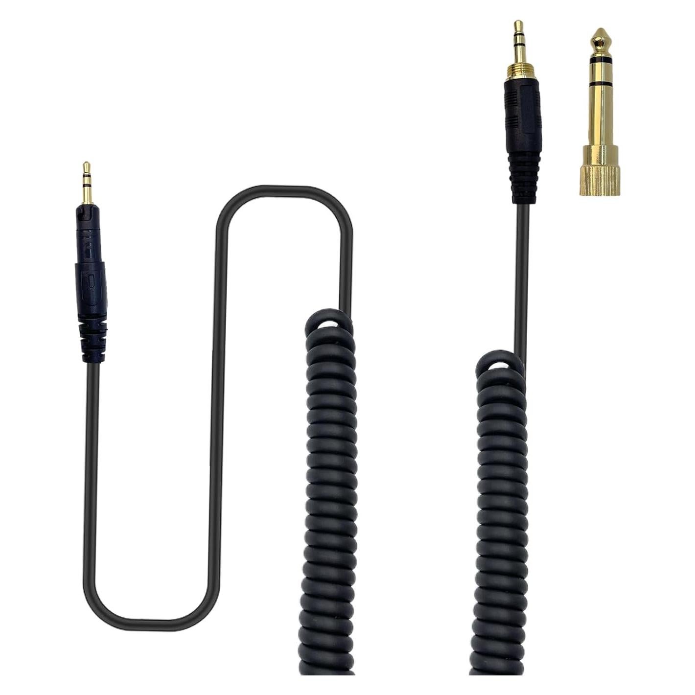 Cable de Reemplazo Audio-Technica ATH-M50x 1.3m-3m Enrollado