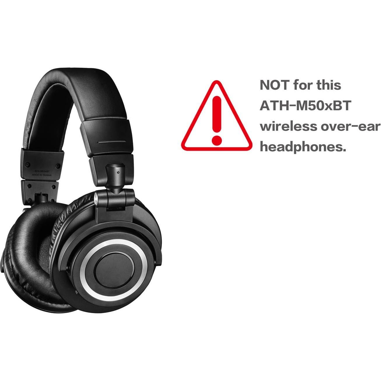 Cable de Audio Reemplazo Uncle Light para Audio Technica ATH-M40X M50X M70X 1.4m