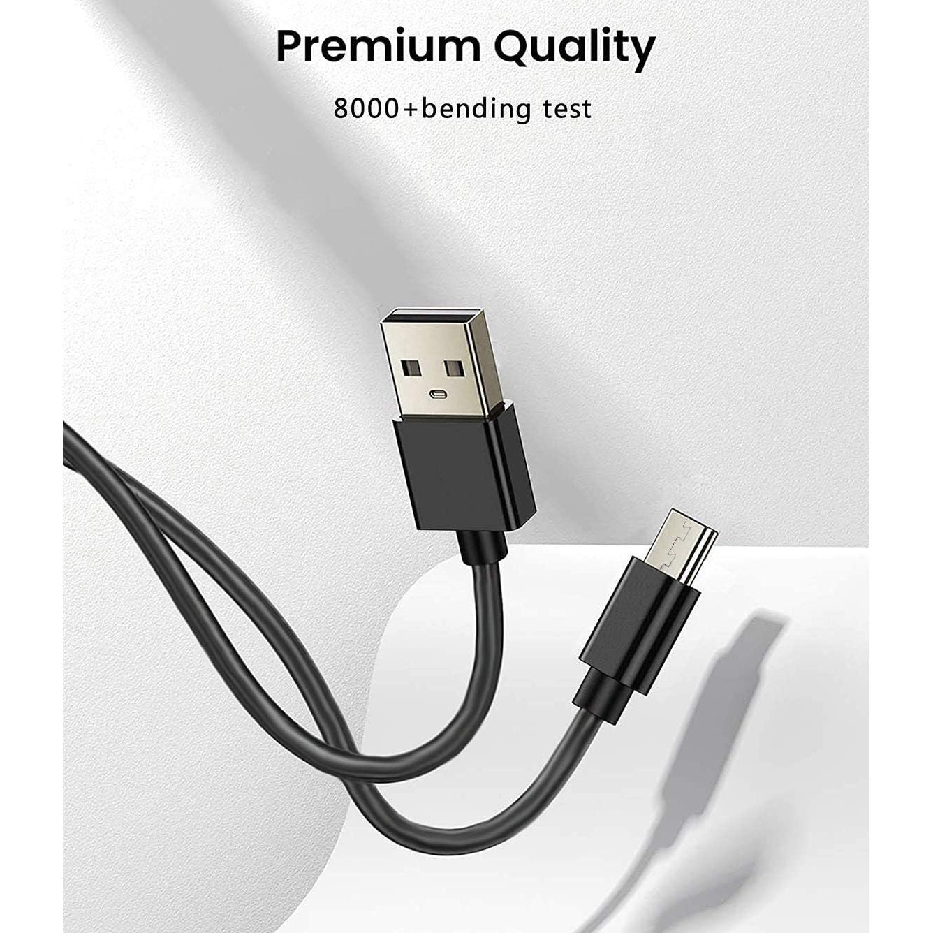 Cable de carga Micro USB 2.0 Gzzscortd 1.5m para Audio-Technica