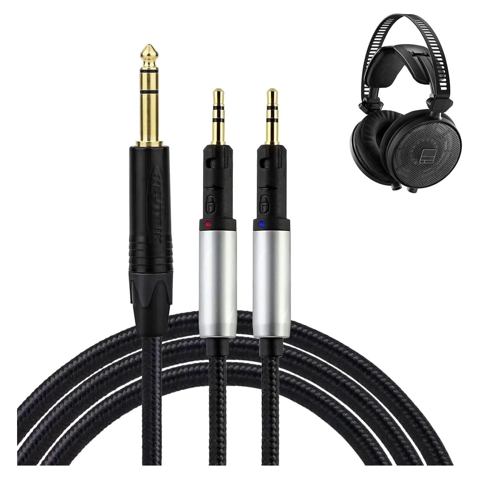 Cable de Auriculares OFC okcsc R70X R70XA 1.98m 6.35mm