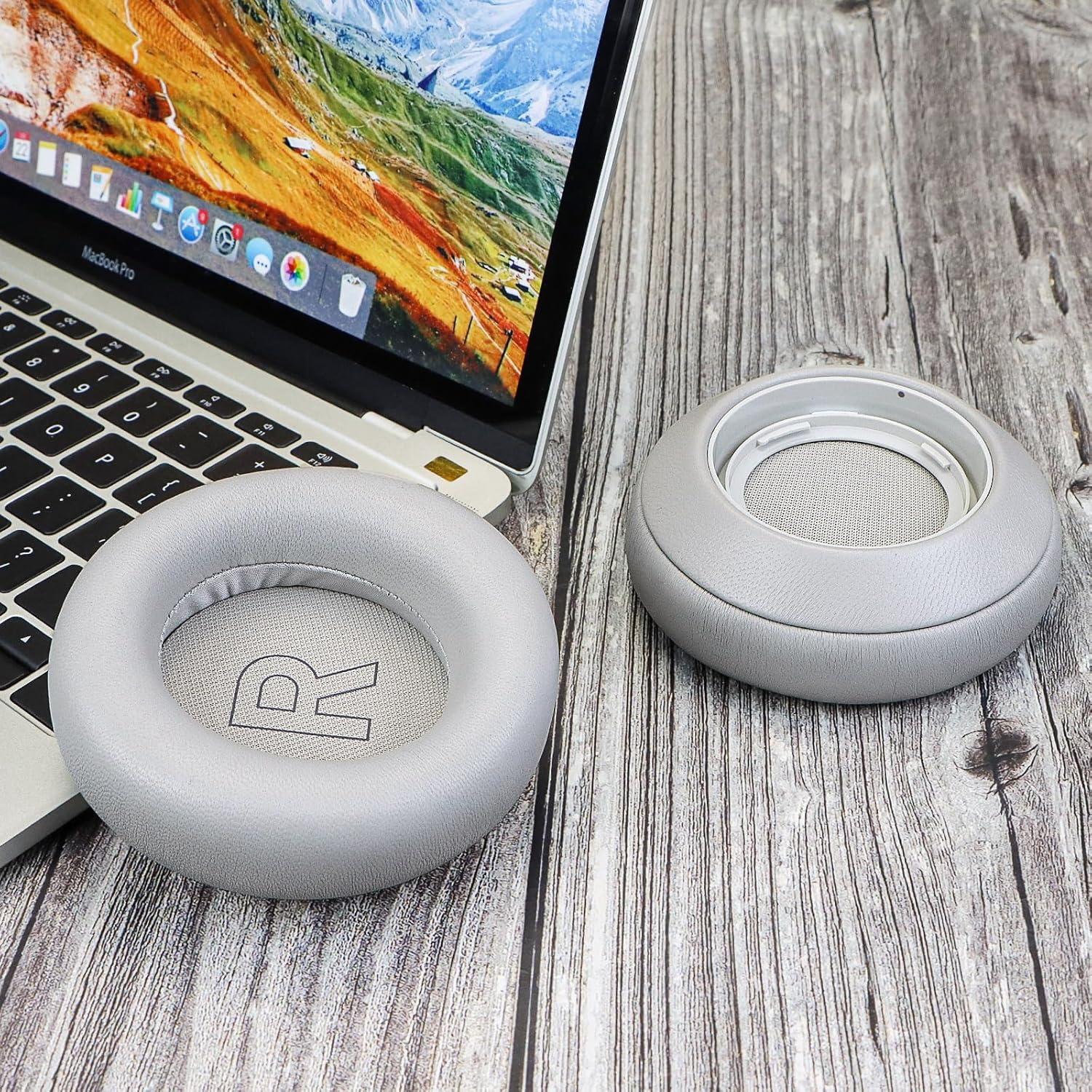 Almohadillas de Oído SINOWO para Auriculares Bang & Olufsen Beoplay Portal - Niebla Gris