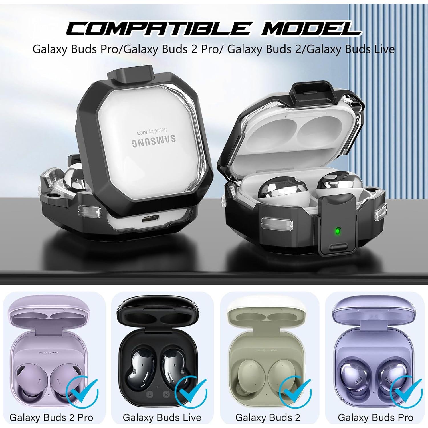 Funda Transparente con Bloqueo Galafoki para Galaxy Buds