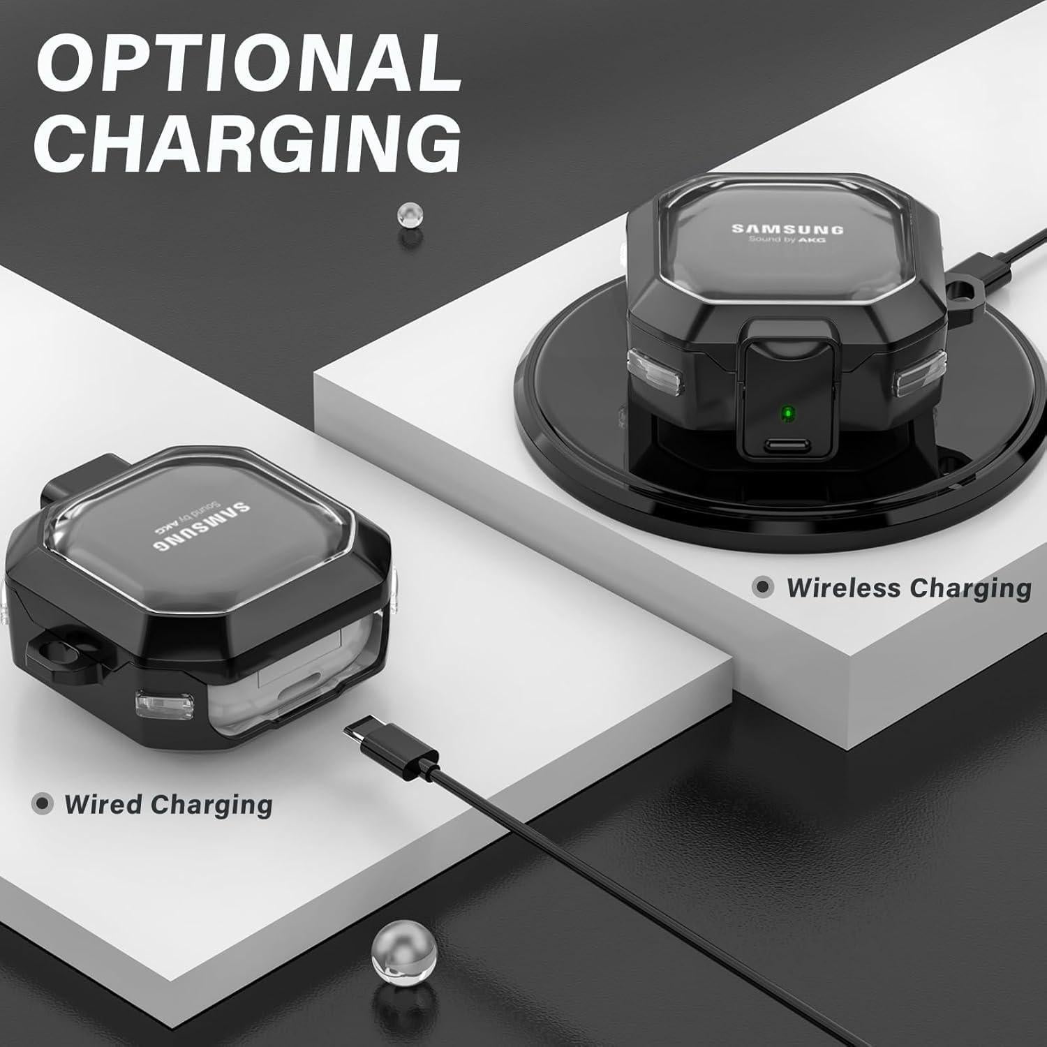 Funda Transparente con Bloqueo Galafoki para Galaxy Buds