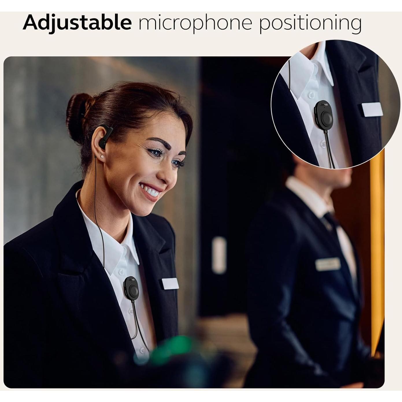 Auricular Jabra Perform 10 PTT con micrófono USB-C para Android