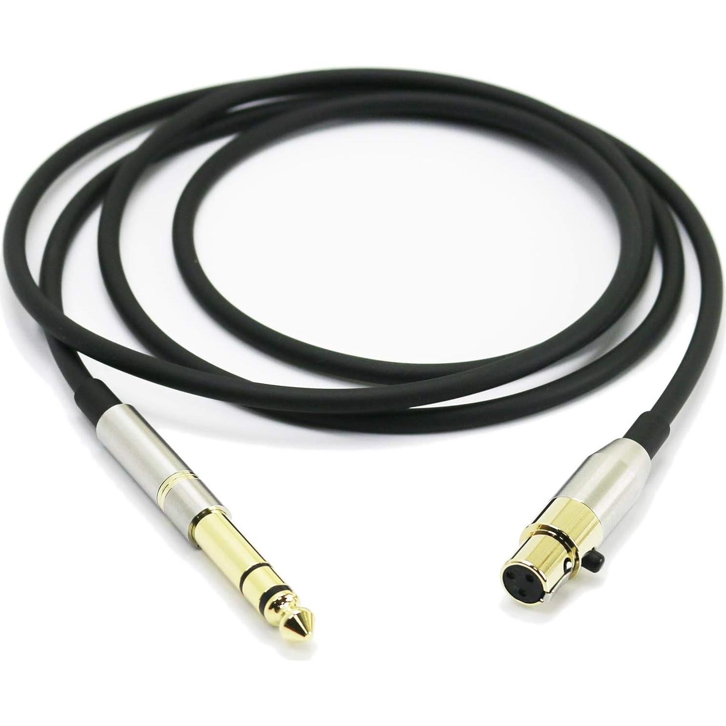 Cable de audio de reemplazo NewFantasia 2m para Beyerdynamic y AKG