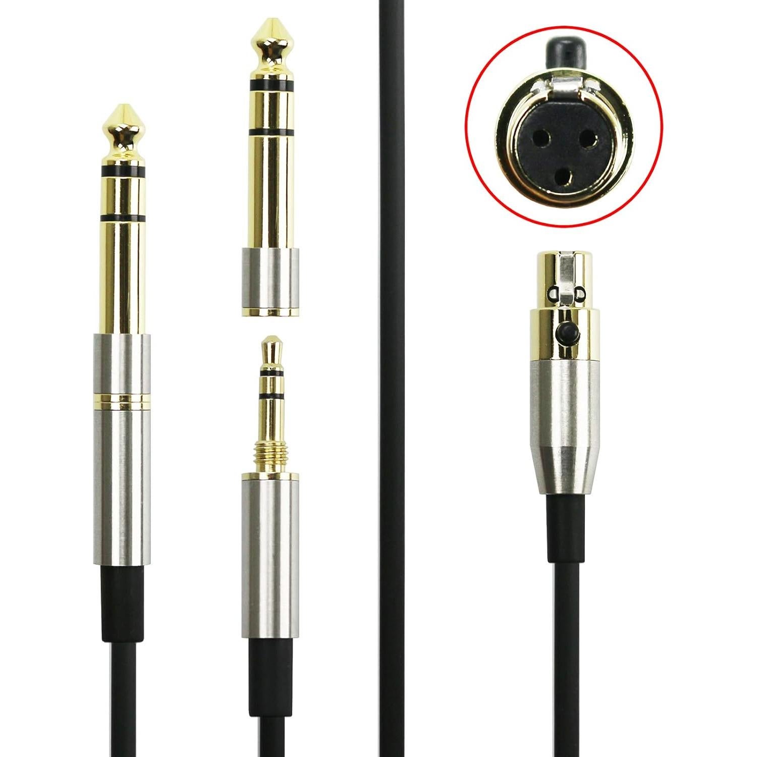 Cable de audio de reemplazo NewFantasia 3m para AKG y Pioneer