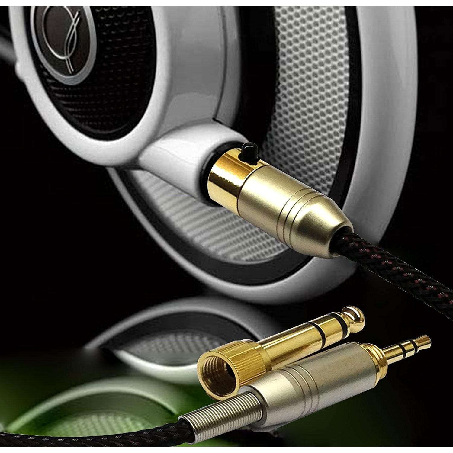 Cable de audio de reemplazo Auhsuxo 2m Mini XLR a 3.5mm
