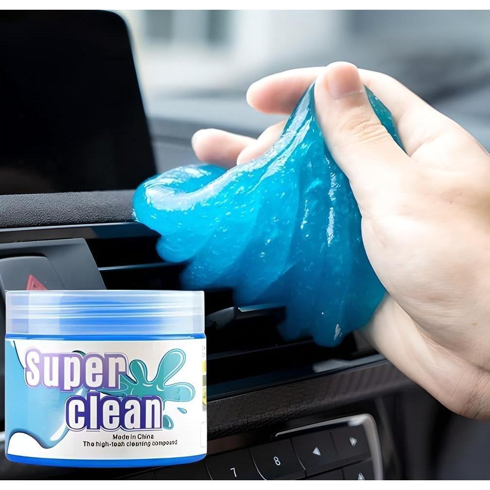 Gel de Limpieza de Autos SOLASTA Reutilizable Ecológico Azul