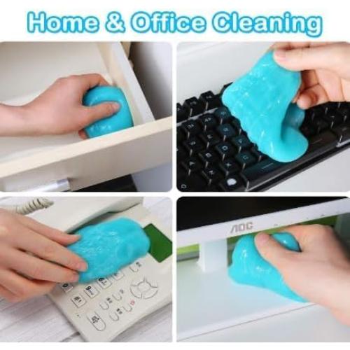 Gel de Limpieza de Autos SOLASTA Reutilizable Ecológico Azul