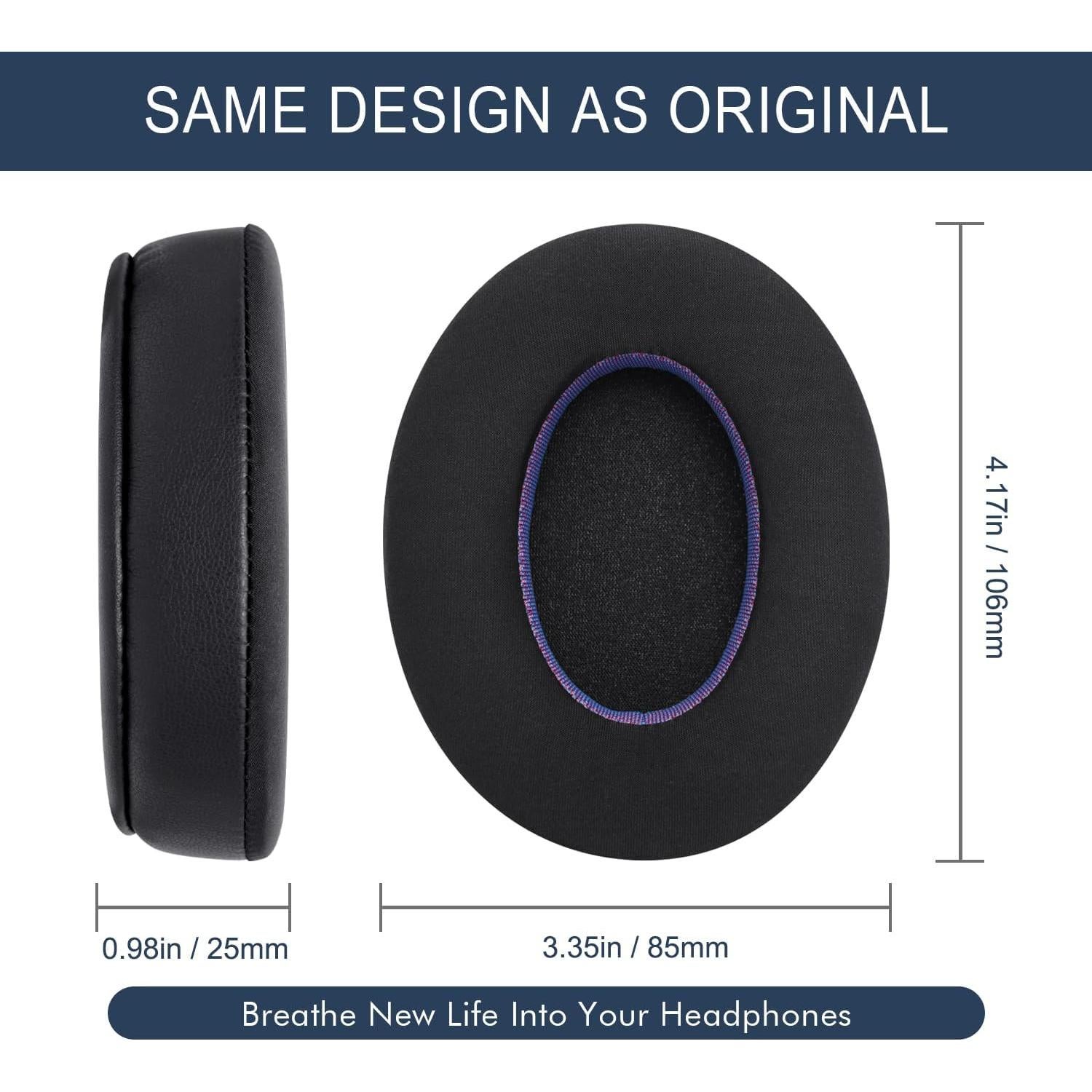 Almohadillas de Reemplazo GVOEARS para Auriculares - Gel Refrescante y Espuma de Memoria