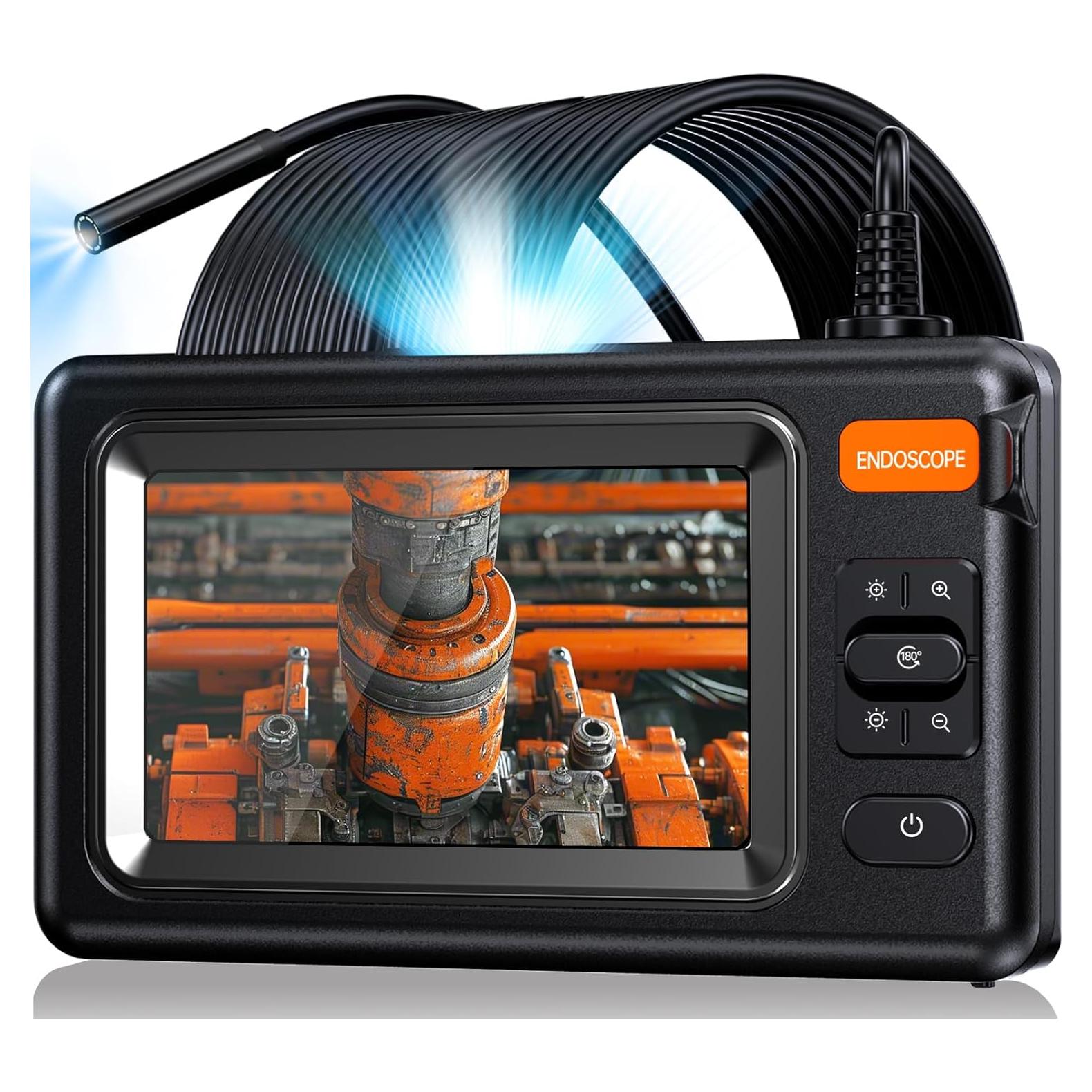 Cámara Endoscópica Anhendeler 5m HD IP67 con Luz