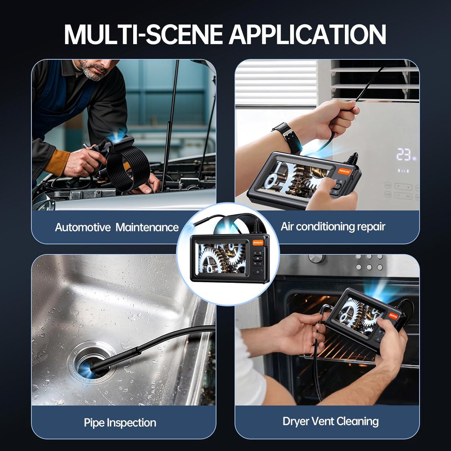 Cámara Endoscópica Anhendeler 5m HD IP67 con Luz