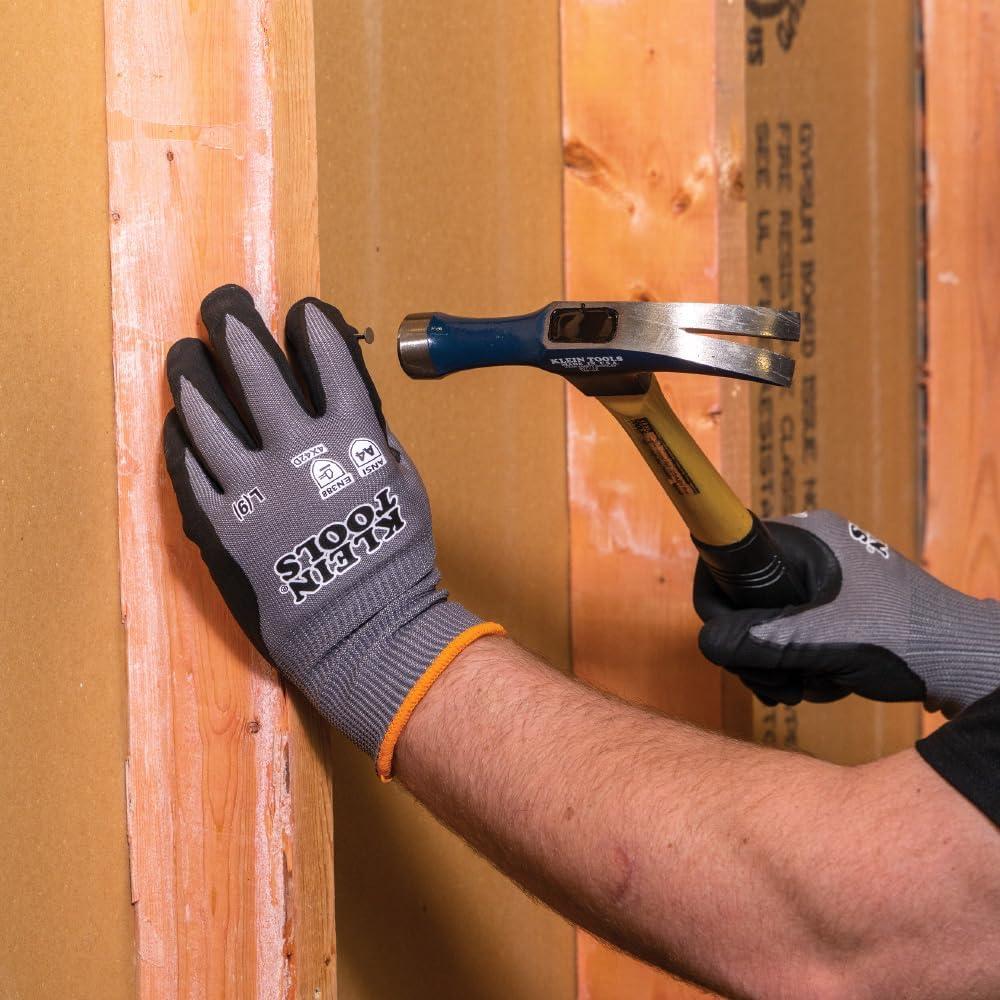 Guantes de Trabajo Klein Tools 60587, Nitrilo A4, 2 Pares