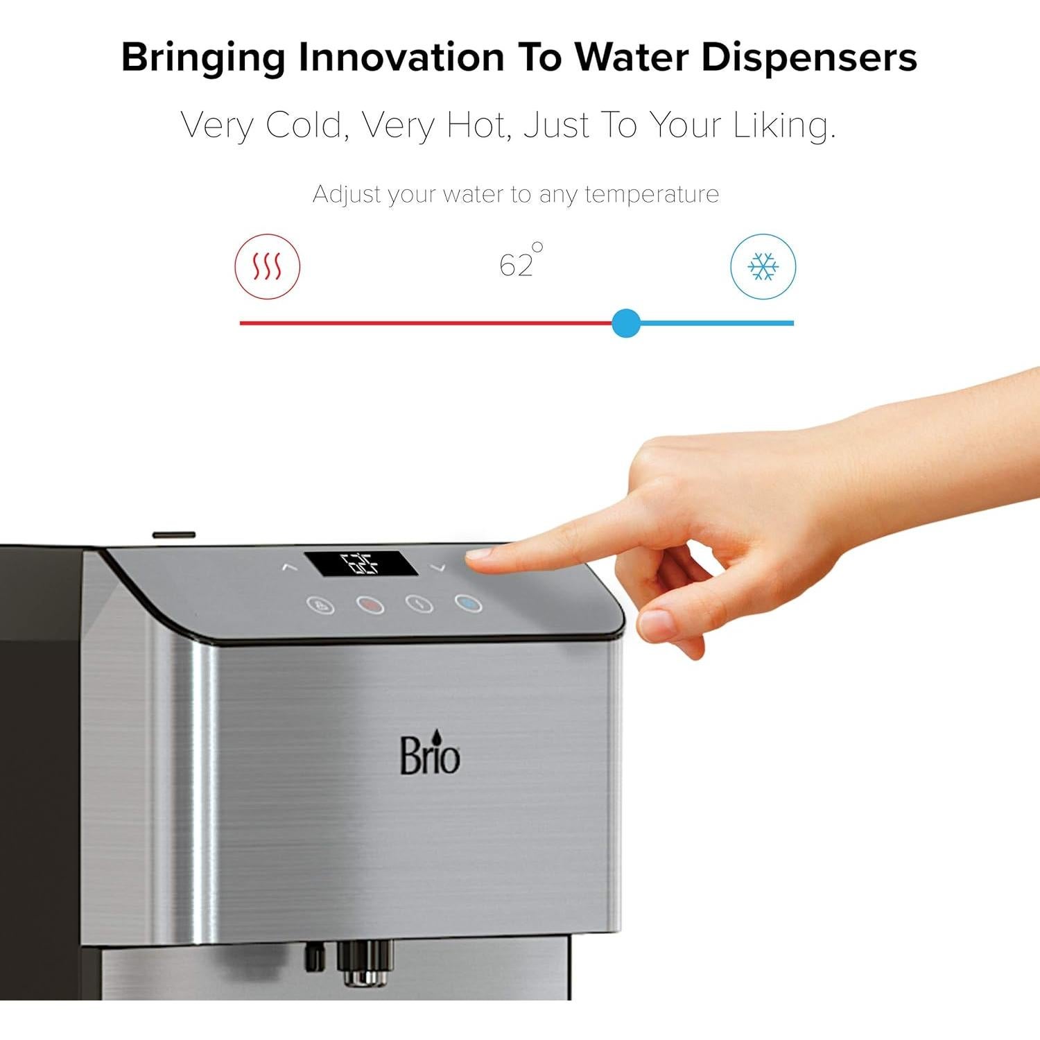 Dispensador de agua Brio Moderna sin botella 3 temperaturas