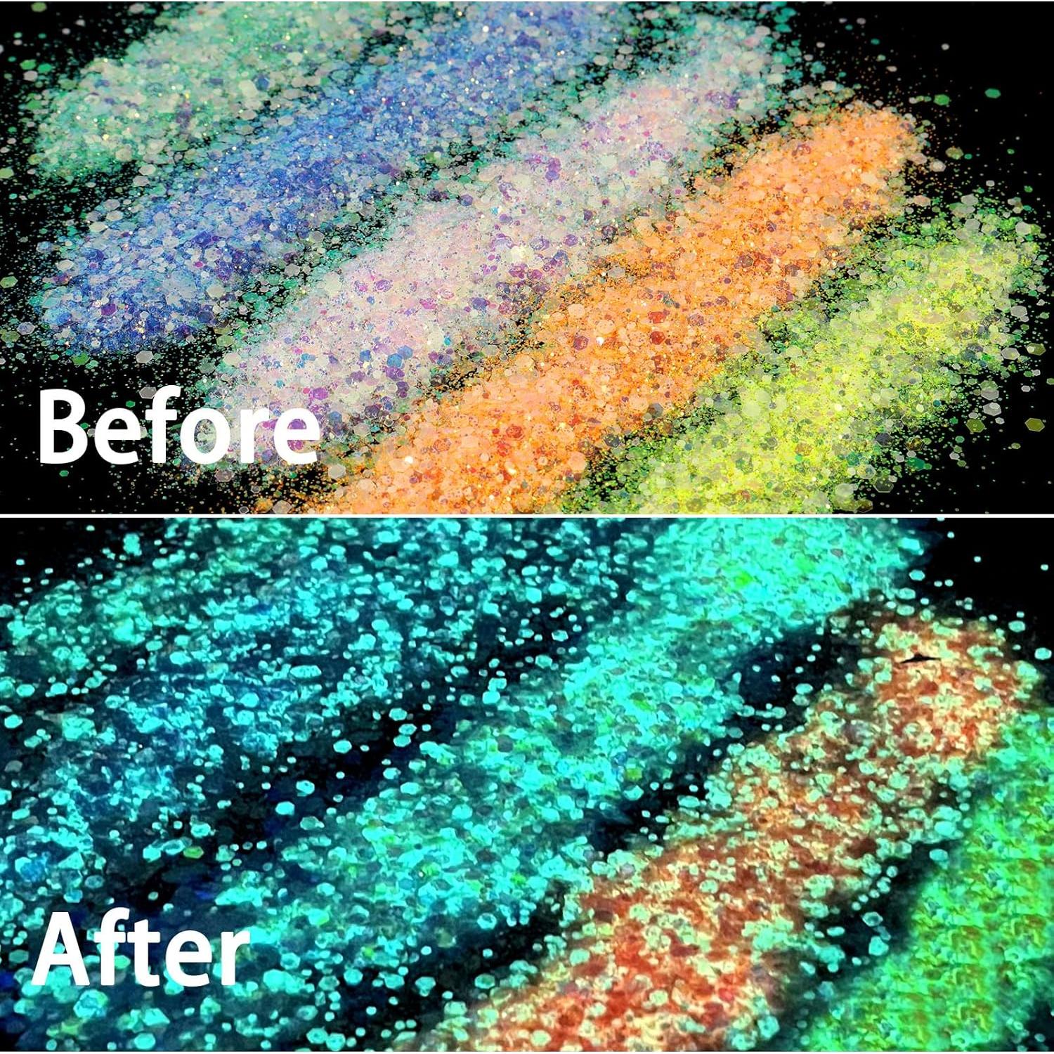 Set de Purpurina Brillante Ceya 18 Colores 180g para Manualidades