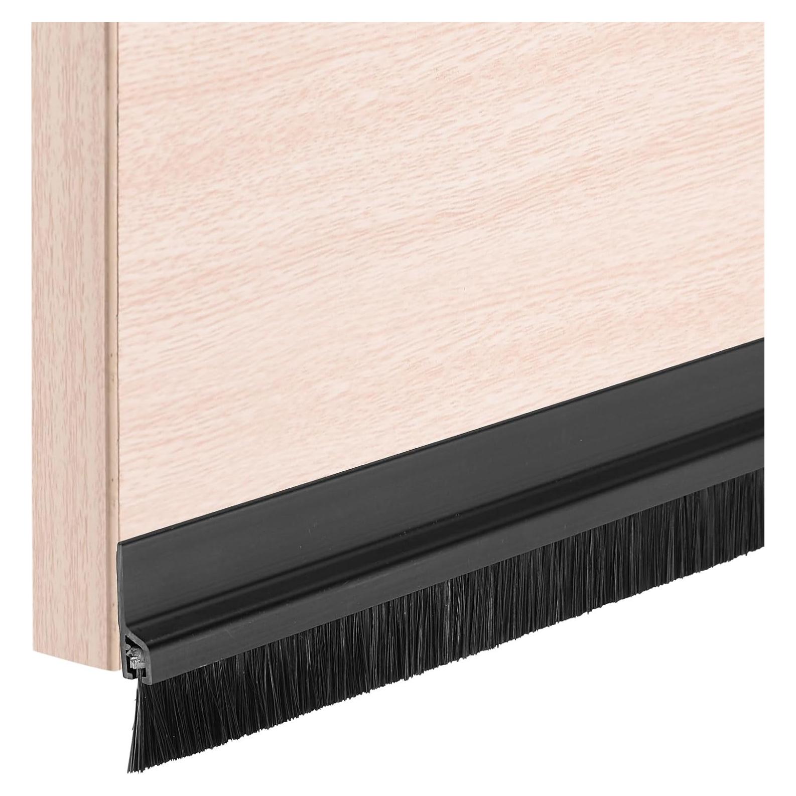 Tapón de Corrientes de Aire para Puertas uxcell 100 cm Negro