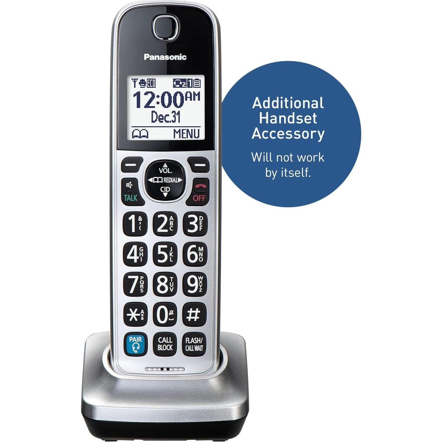 Teléfono Inalámbrico Panasonic KX-TGDA99S con Bluetooth y Contestador