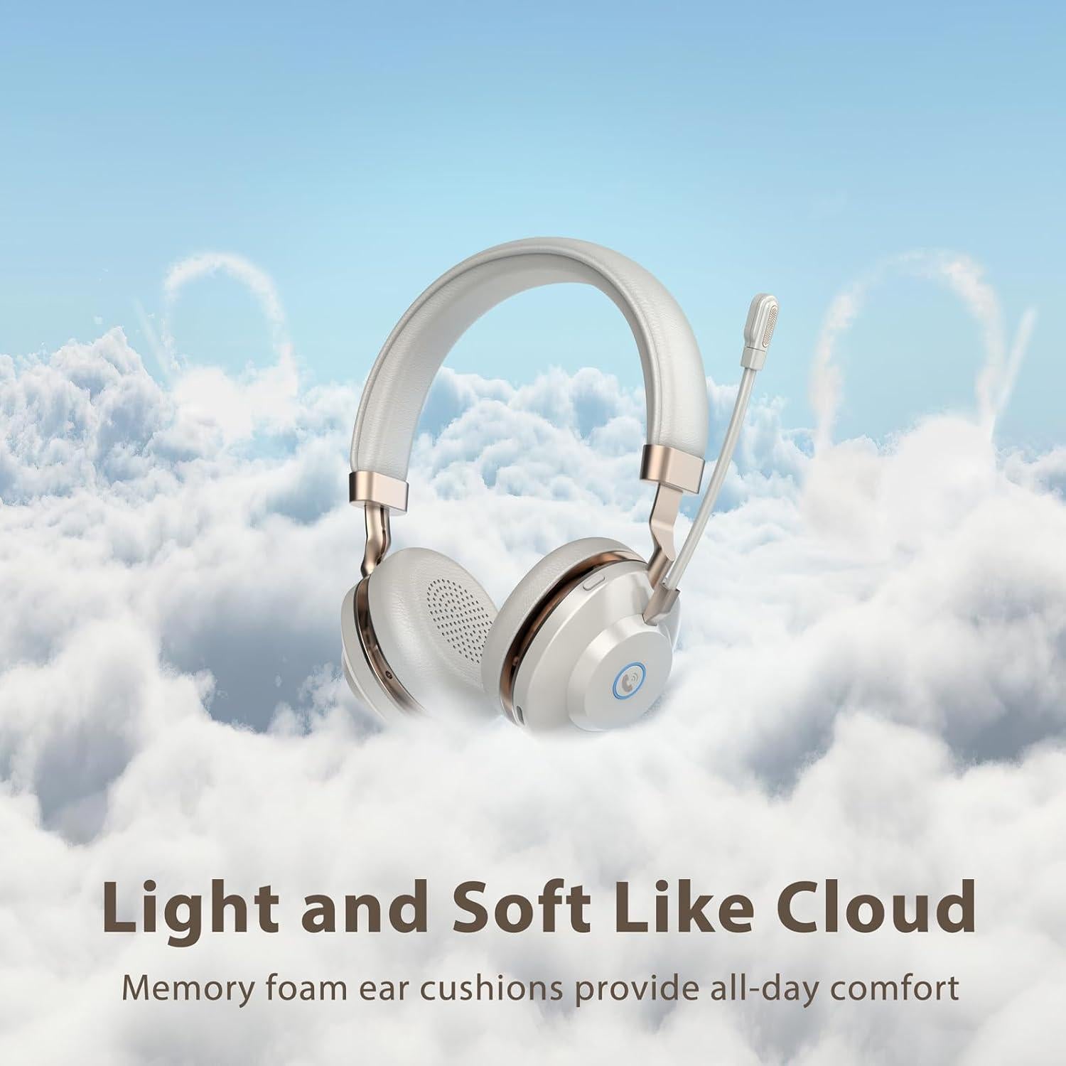 Auriculares Inalámbricos Vonztek XSY-BT882M con Micrófono y Cancelación de Ruido