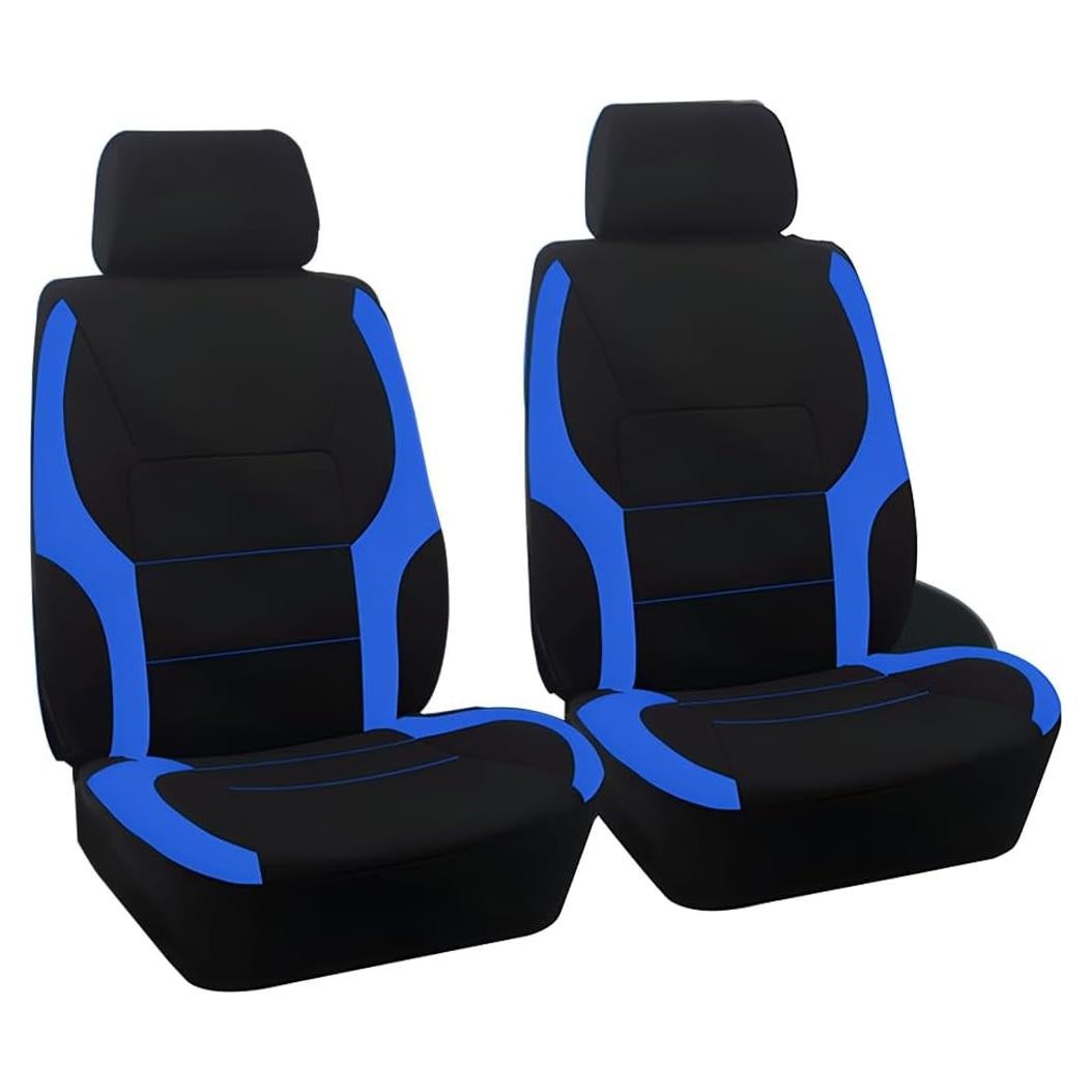 Fundas de Asiento Delantero Mandark Azul Impermeables 4PCS