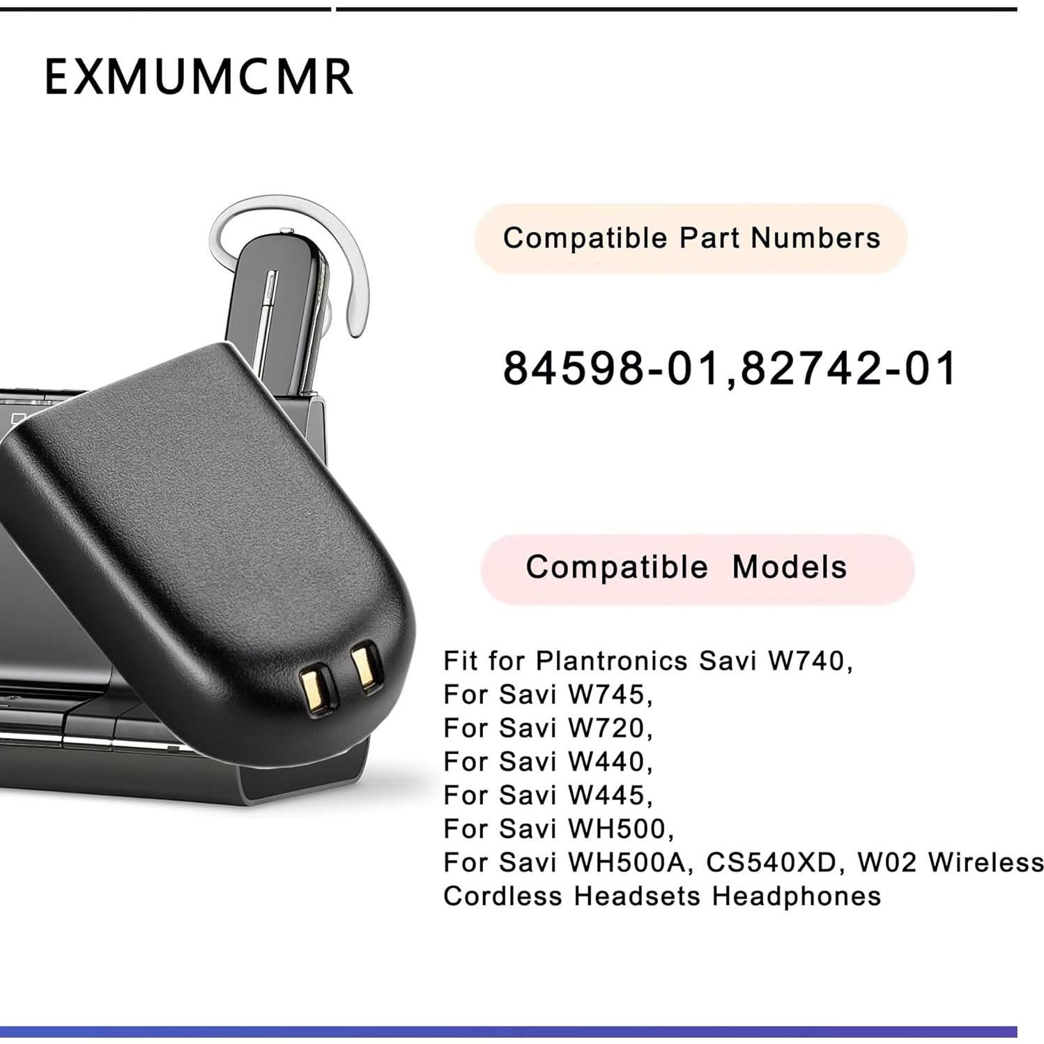 Batería Li-Polímero FENGMAI para Plantronics Savi W740 W745