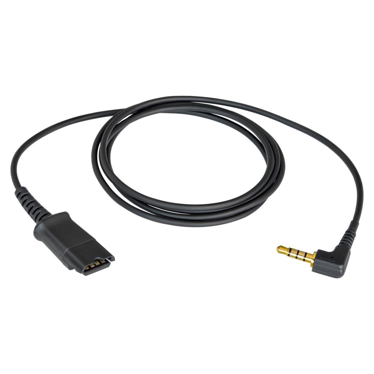 Cable Adaptador 3.5mm Plantronics QD 120cm para Smartphones