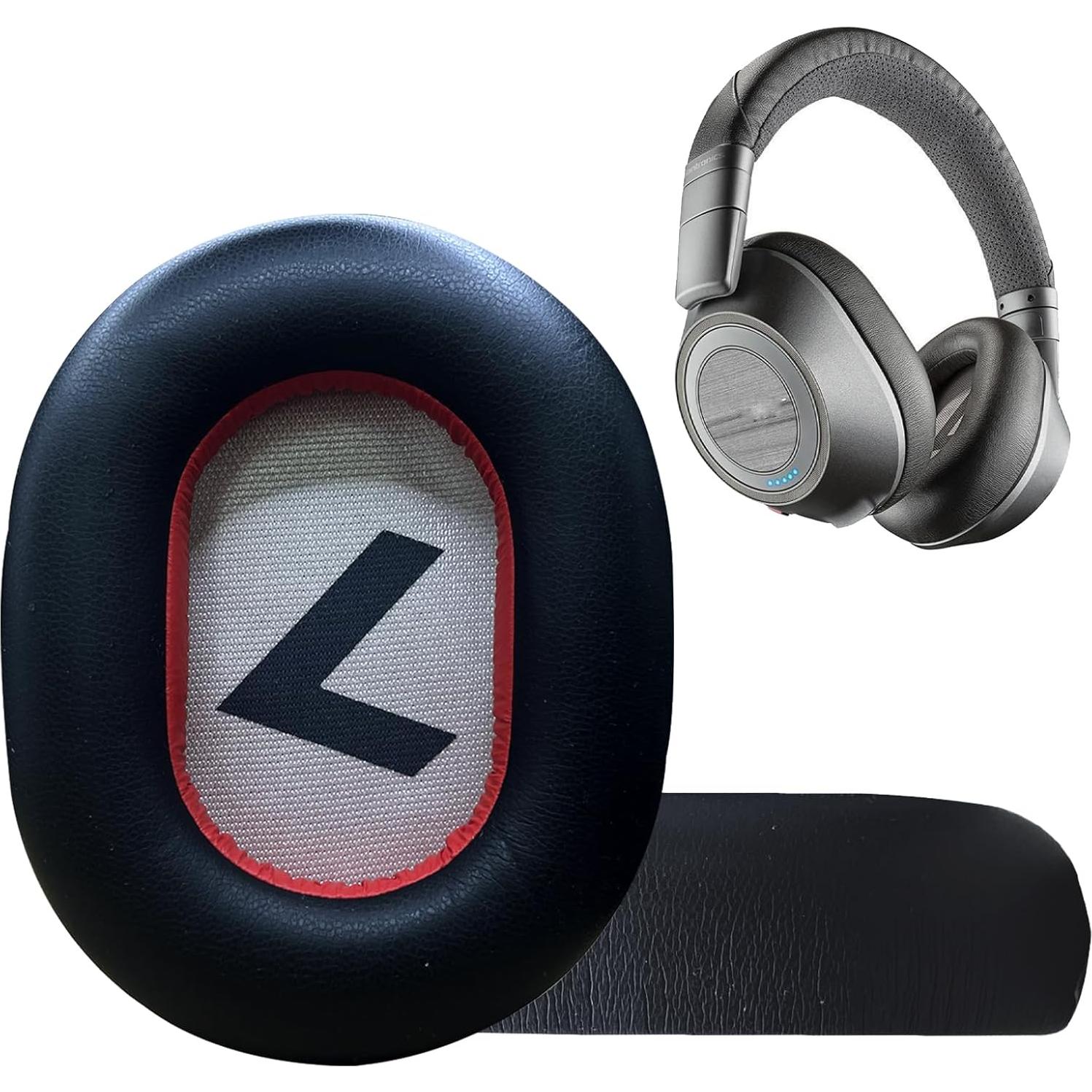 Voyager 8200 Ear Pads Replacement EarPads Ear Cushion Compatible with Plantronics Voyager 8200 UC/Plantronics Backbeat Pro2 Headphone High Density Memory Foam