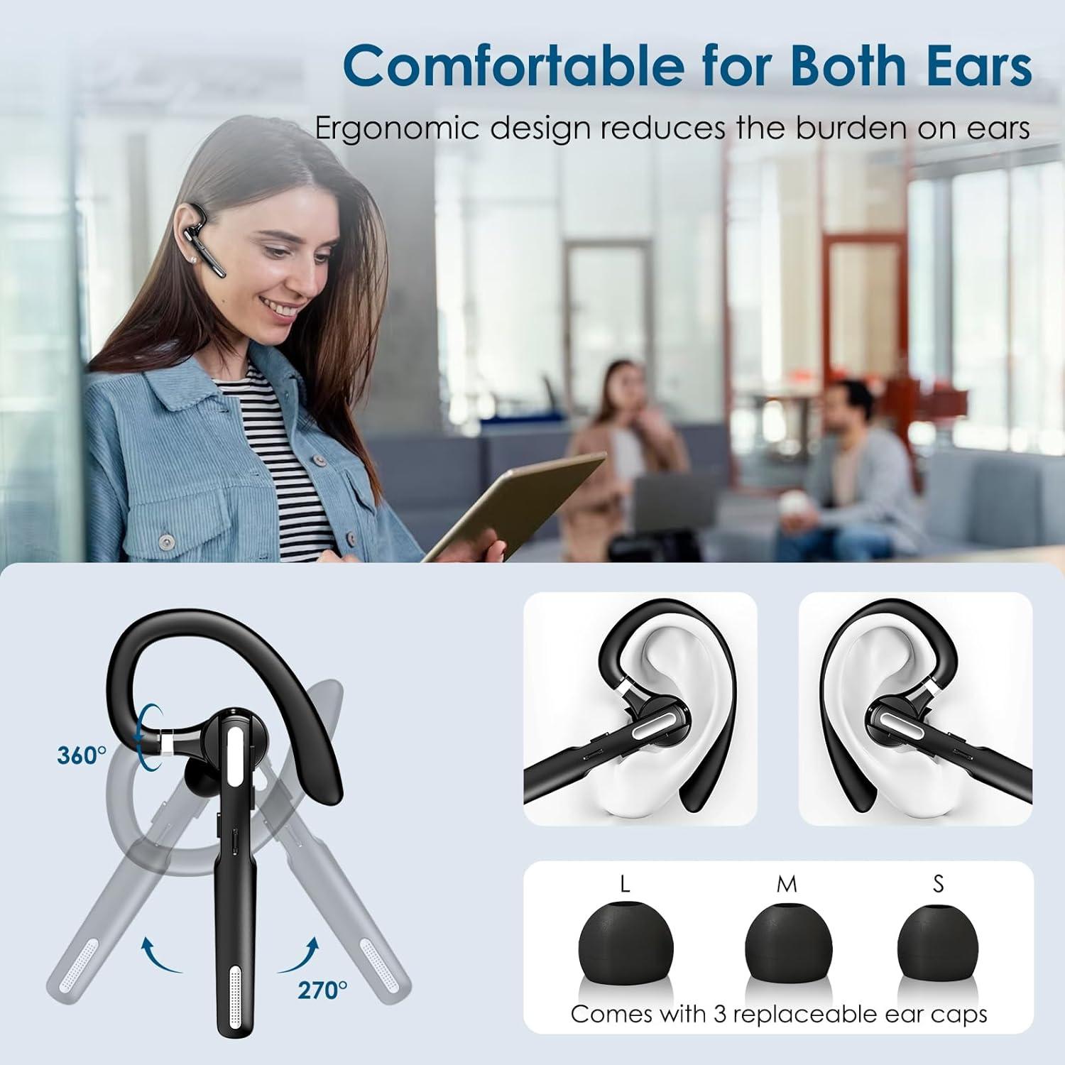 Auricular Bluetooth ICOMTOFIT G3 Inalámbrico Manos Libres Negro